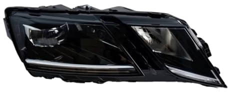 XUXRHMEAN Für S&koda Octavia 2018–2020 Angel Eye Projektorscheinwerfer Mit Tagfahrlicht Und Blinkern Auto Scheinwerfer Satz