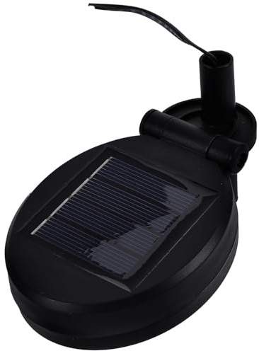 SEWACC 2 Stück Solarstrom Ladegerät für Außenbeleuchtung Solarpanel für Außenbereich Drehbar 2v 120ma Robustes Zubehör für Gartendekoration im Freien