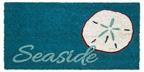 Entryways Seaside Fußmatte aus Kokosfaser, rutschfest, 43 x 71 x 12 cm