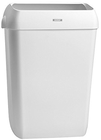 Katrin 91912 Abfallbehälter, 50 L, Weiß (2-er Pack)