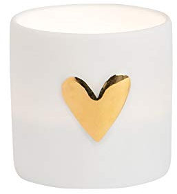 Räder Lichter Herz 2er Set, Gold