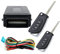 Style16 - Kit per chiusura centralizzata dell’auto con telecomando, universale, con scatola di controllo, 2 telecomandi di ricambio per chiusura centralizzata dell’auto