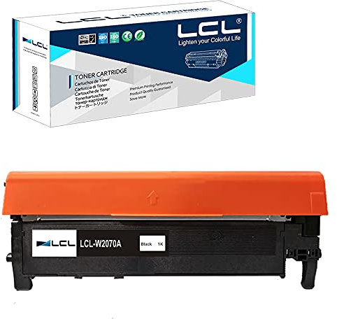 LCL Kompatibel Toner Mit Chip 117A W2070A (Schwarz) Ersatz für HP Color Laser MFP 179fnw 178nw 150 150nw 150a MFP 178nwg 179fwg MFP 178nw 179fnw 150a 150nw 150w Laser Printer