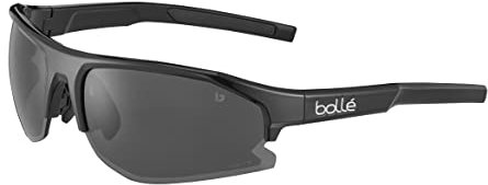 Bolle Unisex's Bolt 2.0 Sunglasses, Black Brillante, L