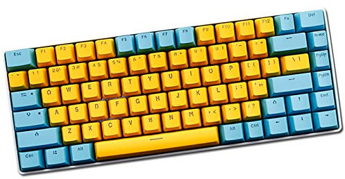 Tsung Keycaps, 82 PBT Keycaps Backlight Mechanische Tastatur PBT Tastenkappe für Ajazz AK33 /KANANIC 82/KBT Race 2 (Nur Keycaps