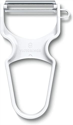 Victorinox RAPID Peeler, Serrated Edge, Dishwasher-Safe, Swiss Made, für Left- and Right-Handed Users