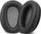 SOULWIT Almohadillas de Repuesto para Sony WH-CH700N (WHCH700N) & MDR-ZX780 (ZX780DC)/MDR-ZX770 (ZX770BN ZX770BT), MDR-10R (10RNC 10RBT) Auriculares, con Cuero de Proteína Suave-Negro
