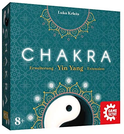 Game Factory 646298 Chakra Yin Yang, Erweiterung, Extension, Spiel für Erwachsene und Kinder ab 8 Jahren
