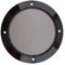 zalati Noir Haut-Parleur Métal Grille Décoratif Cercle Haut-Parleur Automobile Subwoofer Net Couverture pour Haut-Parleurs DIY et Voitures Haut-Parleurs - 4 Pouces