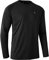 Rdruko Mens Quick Dry Long Sleeve Tops Breathable Running Sport Gym T Shirts UV Sun Protection Hiking Fishing Shirt Black M