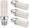 E27 Maiskolben LED Glühbirne 15W, 220-240V, Nicht Dimmbar, 2000LM Neutralweiß 4000K, Entspricht 120W~150W Glühlampe, E27 LED Mais für Wandlampe, Stehlampe, Kronleuchter, Schreibtischlampe, 4 Stück