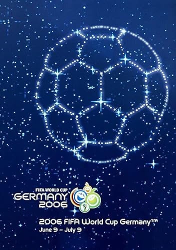Football Poster FIFA World Cup Germany 2006 Championship Vintage Wall Art Picture A4