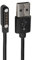 Haourlife Replacement Magnetic Charging Cable for Bone Conduction Headphones, USB Charger Cord for 4-pin Interface Bone Conduction Headphones, Smartbands, and Smartwatches (7.62mm Pitch)
