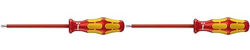 Wera - 05006110001-160 i SB VDE-isolierter Schlitz-Schraubendreher SB, 0,6 x 3,5 x 100 mm (Packung mit 2)