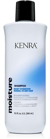 Kenra Professional Moisture Shampoo | Boost Hydration | Improve Manageability and Shine | Nourish Dry Hair | Color Safe | Effortless Detangling | Normal to Dry Hair | 10.1 fl. oz.