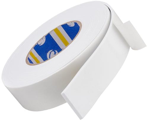 OLYCRAFT Nastro di montaggio in schiuma adesiva su un lato, larghezza 39,5 mm, bianco, nastro sigillante in gommapiuma, spessore 3 mm, per fai da te, decorazione da tavolo