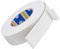 OLYCRAFT Cinta adhesiva de montaje de espuma adhesiva por un lado, 39,5 mm de ancho, cinta adhesiva blanca, cinta de sellado de espuma de 3 mm de grosor, cinta adhesiva autoadhesiva para decoración de