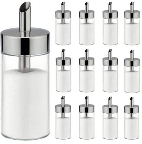 Tescoma Zuckerstreuer-Set (12 Stück), transparent, 225 ml