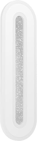 EGLO LED Deckenlampe Macchioni, Deckenleuchte mit Kristall-Effekt | Aufbauleuchte für Küche und Büro, Küchenlampe aus Metall und Kunststoff in Weiß, neutralweiß, 40x12 cm