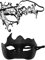 Junhasgood 2 Tuning Metall Gesichtsschutz Halloween Kostüm Gesichtsschutz Karneval Gesichtsschutz Rollenspiel Party Kostüm Tanz Hochzeitsfeier Gesichtsschutz (BK9, One Size)