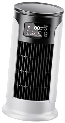 Sharplace Tragbare Klimaanlage, Verdunstungsklimaanlage, leise, einstellbare Geschwindigkeiten, Luftkühler, persönlicher Desktop-Ventilator für den Schreibtisch