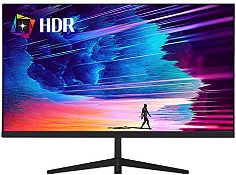 Rsmmpqa 4K Ultra HD IPS 27 Inch Edgeless LCD Computer Monitor, Ultra Slim LED Display with HDMI + DP Interface, Eye Protection and Blue Light Filter