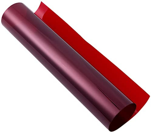 PHENOFICE Sunset Atmosphere Film Red 30cm x 200cm Diffuser Sheets Filters for Photography