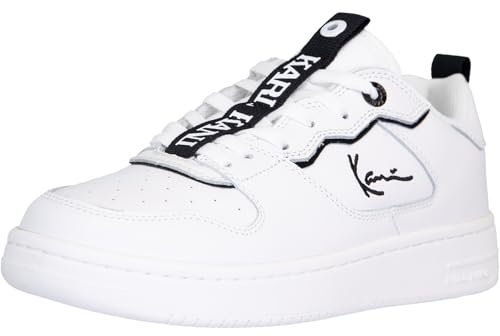 Karl Kani 89 TT Sneaker Trainer Schuhe (White/Black, EU Schuhgrößensystem, Erwachsene, Numerisch, M, 44)