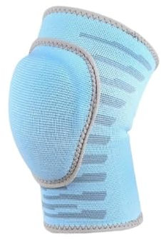 Knieschützer Knieschoner Tanz-Volleyball-Knieschützer, Rutschfester Anti-Kollisions-Schwamm, Geeignet For Basketball Knieschützer Wandern(Blue,S)