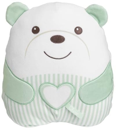 Chicco Ours en Peluche, Peluche électronique Douce pour bébé, Rembourrage Souple, 20 Minutes de Musique relaxante et méditative, lumière Douce, Lavable en Machine, 0 Mois et Plus, Vert