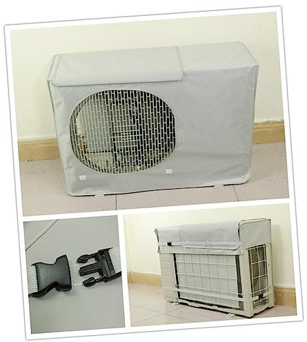 Warmhm Abdeckungen Für Klimaanlagen Klimafenster Türzugstopper Fenster- -dichtung Lüftungsabdeckung Im Freien Plane Abdeckung Der Außenklimaanlage Luft Pavillon Auto Camping Light Grey