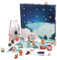 VILAC - Adventskalender Touch et Finde – Spielzeug für Kleinkinder – 1 Adventskalender aus Holz und Karton – Lernspiele für Kinder aus Holz – Spielzeug für Kinder ab 2 Jahren – 1223