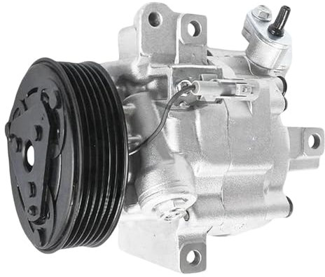 Compressore Aria condizionata per Auto, per Compressore Aria condizionata Peugeot 107, per Climatizzatore Toyota Aygo Citroen C1 DKV06R 88310-0H010 6453RJ 883100H010 6453-RJ 6453RJ