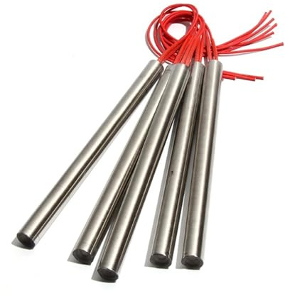 Tube De Chauffage, Compatible Avec LJXH, Tube De Chauffage Tubulaire SUS À Extrémité Unique, 110 V, 220 V, 380 V, 720 W, 800 W, 880 W, 1000 W, 1200 W(110V,SUS 880W 16x220mm)