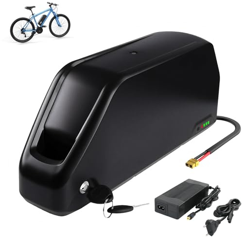 48V 25Ah Batterie Velo Electrique, Batterie vélo électrique avec BMS 50A, Chargeur Rapide, Batteries 48v Lithium ION pour Roue de Conversion Bafang 250W-1700W et Autres vélos électriques