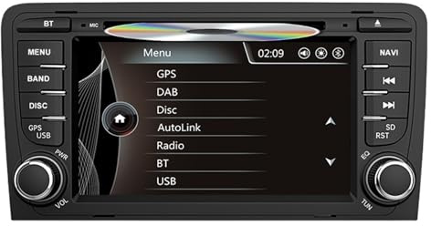 Car Radio Multimedia Navigation 7inch 2 Din Autoradio Stereo DVD RDS DAB Clear Responsive(No camera)