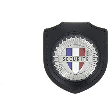 Porte Médaille cuir de ceinturon - Noir - Patrol