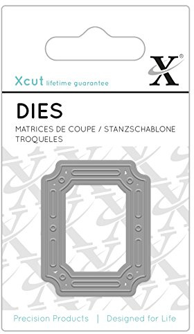 Xcut Dinky Dies Frame, Carbon Steel, Art & Craft, Carbon Cutting Tool Supplies, For Beautiful Decoration, Card Making, Gift Tag, Wrapping, Scrapbooking, Invitation Making, Crafters Companion