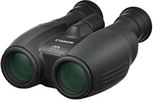Canon 12x32 IS Portable Travel Binoculars - 12x Magnification, Image Stabilisation - Compact, Lightweight Design - Porro II Prism Optics - Ideal for Birdwatching, Nature, Sports