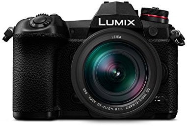 Panasonic LUMIX DC-G9LEB-K G9 Mirrorless Camera with LEICA 12-60 mm Lens - Black