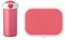 Mepal - Lunch-Set Campus - Lunch-Set für Kinder mit Verschlussbecher & Lunch Box - Lunch-Set für die Schule oder Unterwegs - Spülmaschinenfest & BPA-frei - 300 ml + 750 ml - Pink