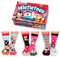 Mistletoes Weihnachten Oddsocks Socken in 37-42 im 6er Set - Strumpf