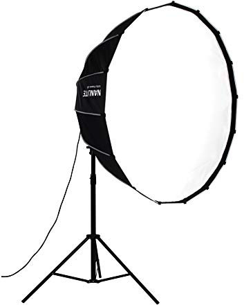 Nanlite SB-PR-120Q Parabol-Softbox, 120 cm, Schnellaufbau-Version für Fotografie und Videoaufnahmen
