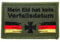 BUNDESWEHR LIEBE® Deutschland Flagge Eisernes Kreuz Bundeswehr Rucksack Jacke Laser Tag Deutschland Patch Klett Iron Cross oliv Wehrmacht Aufnäher Abzeichen ca.8cm x 5cm oliv bestickt