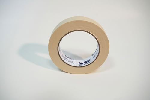 A.S. Création Kreppband Premium Malerkrepp Profi Malerband Universal-Abklebeband hochwertiges Klebeband - hohe Klebkraft reißfest nassfest - cremefarben - 1 Rolle à 25 mm x 50 m - 902305