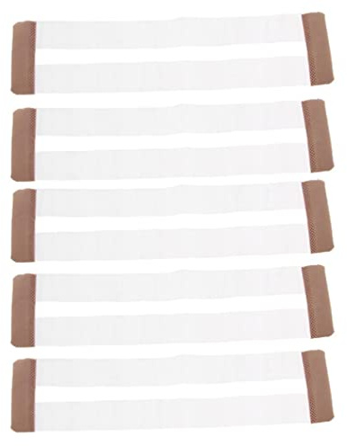 Harilla 5 Pack Extender Strap 3 Hook Invisible Elastic Extension