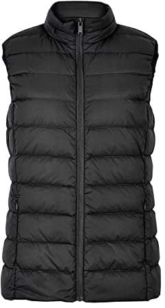 JACK IN THE BAG SIZES 8-26 Soft Lightweight Body Vest Warmers, Gilet With Quilting And Zipped Pockets ((BLACK, 3XL)
