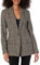 The Drop Blazer Long Blake pour Femme, Plaid, XS