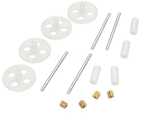 TECKEEN Motorgetriebe & Hauptgetriebe Set RC Quadcopter Drohne Ersatzteile für Syma X5 X5C X5SC