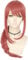 WELLHY Cosplay Wig Chainsaw Man Cosplay Makima Wig Long Braid Pink Heat Resistant Synthetic Hair Wigs + Wig Cap for Coser